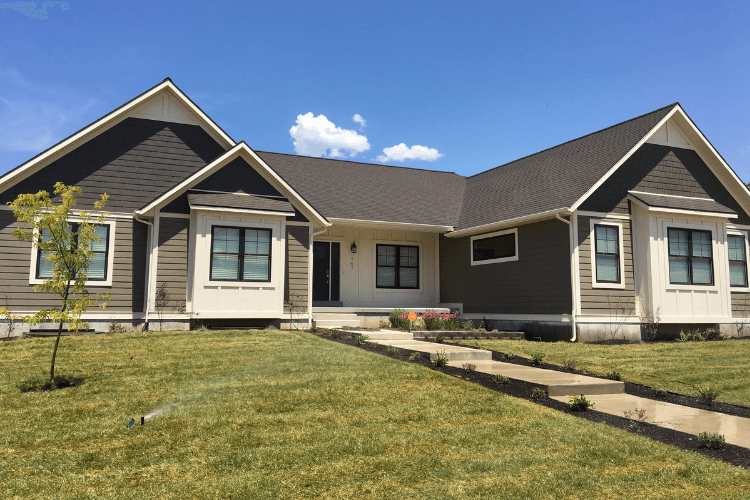 Custom craftsman home built with OwnerTrack